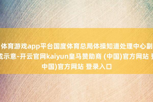 体育游戏app平台国度体育总局体操知道处理中心副主任常成示意-开云官网kaiyun皇马赞助商 (中国)官方网站 登录入口